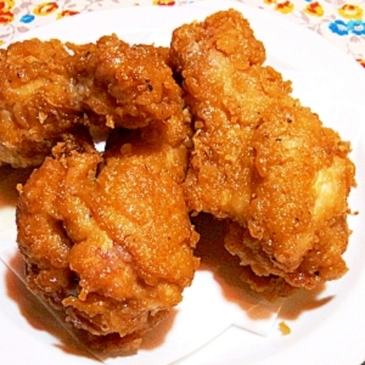 衣がサクサク フライドチキン レシピ 作り方 By メリッコ 楽天レシピ